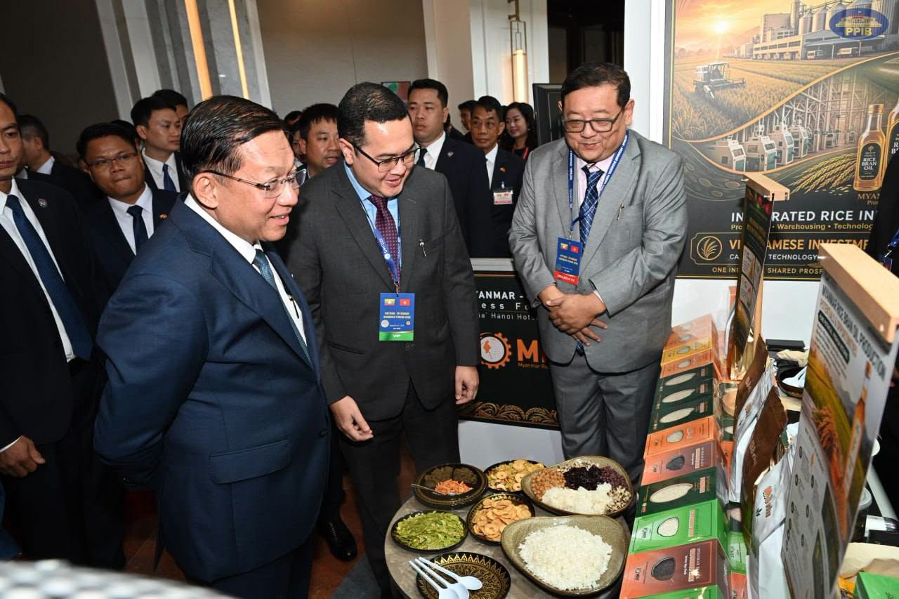 Myanmar Rice Federation Participates in the Myanmar–Vietnam Business Forum 2026